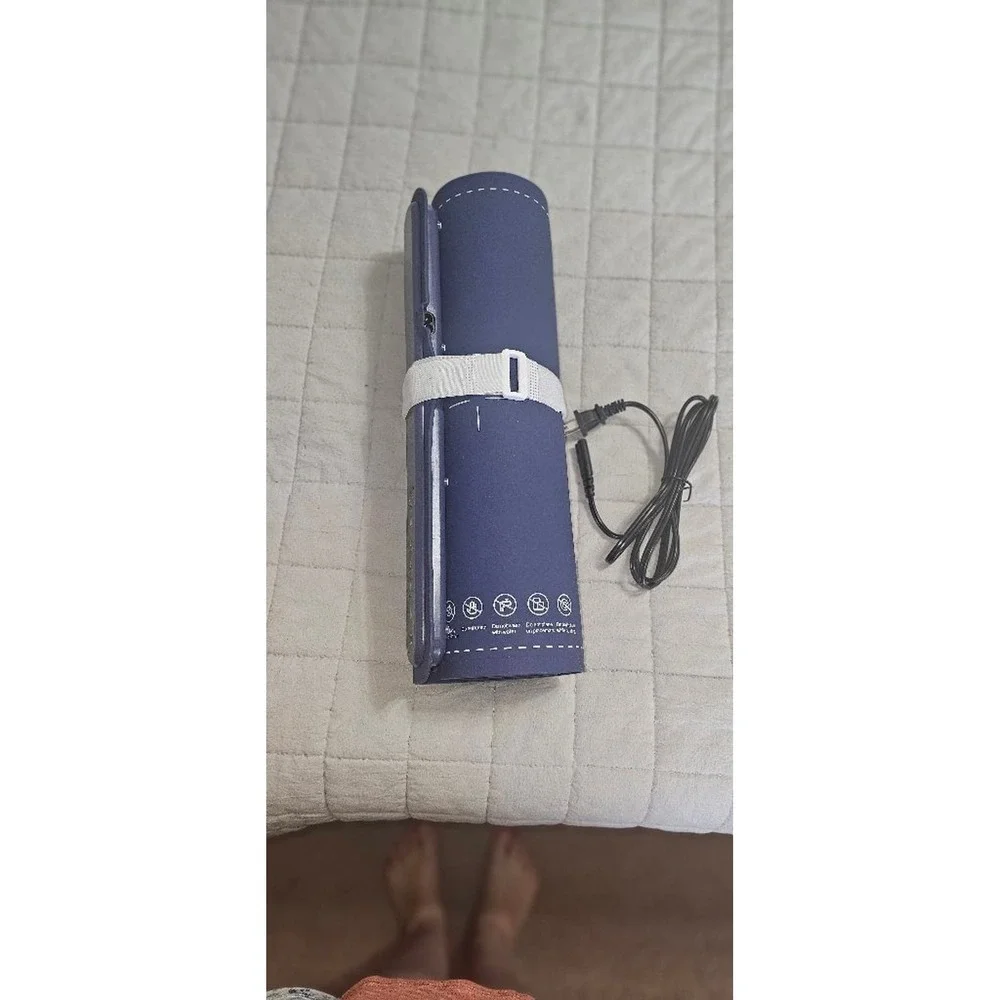 Unbranded Blue and White‎ Heating Pad One Size 24 in by 15.7in